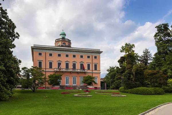 Villa Ciani, Lugano — Fotografia de Stock