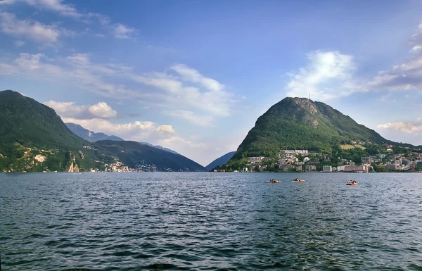 Lac de Lugano, Suisse — Photo