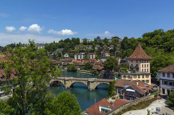 Aare river, Bern — Stockfoto