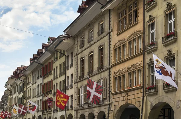 Ulice v Bernu, Švýcarsko — Stock fotografie