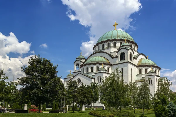 Iglesia de San Sava, Belgrado — Foto de Stock