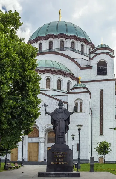 Kerk van Sint sava, Belgrado — Stockfoto