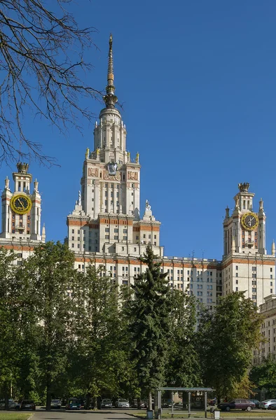 Moskvas statliga universitet, Ryssland — Stockfoto