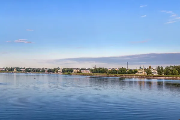 ヴォルガ川からのイギリスの眺め ロシア — ストック写真