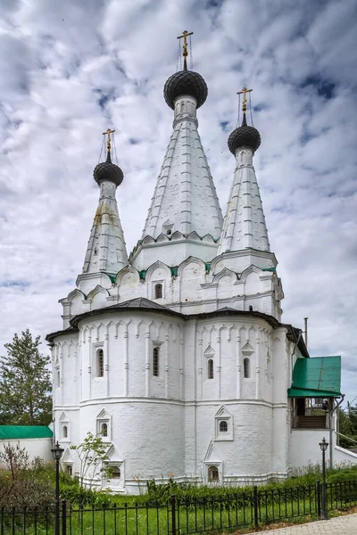 Assunção Maravilhoso Igreja Mosteiro Alekseevsky Uglich Rússia — Fotografia de Stock