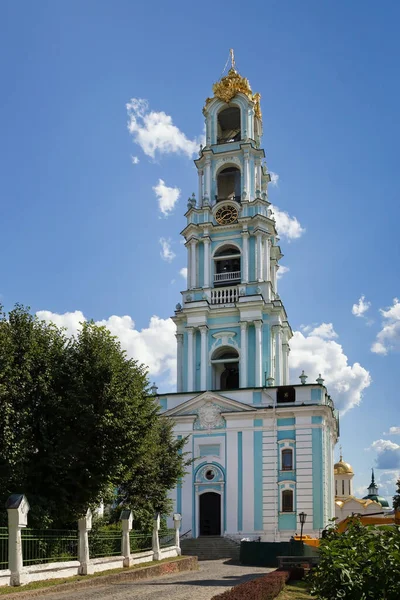 Klockstapeln Trinity Lavra Sankt Sergius Sergiyev Posad Ryssland — Stockfoto