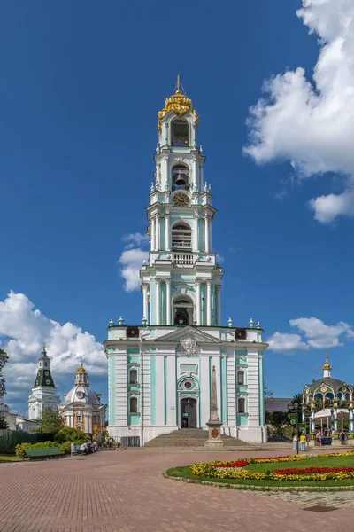 Bell Tower Trinity Lavra Van Sergius Sergiev Posad Rusland — Stockfoto