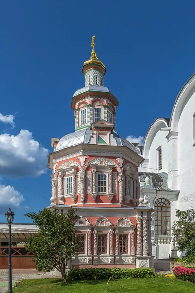 Wniebowzięcie Skarbu Kaplicą Trinity Lavra Sergiusza Siergiejew Posad Rosja — Zdjęcie stockowe
