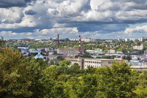 Pohled Smolensk Věže Veselucha Rusko — Stock fotografie