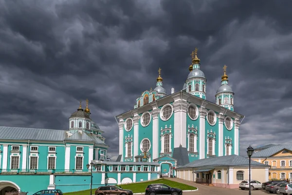 Καθεδρικός Ναός Της Κοιμήσεως Της Θεοτόκου Στο Smolensk Ρωσία — Φωτογραφία Αρχείου