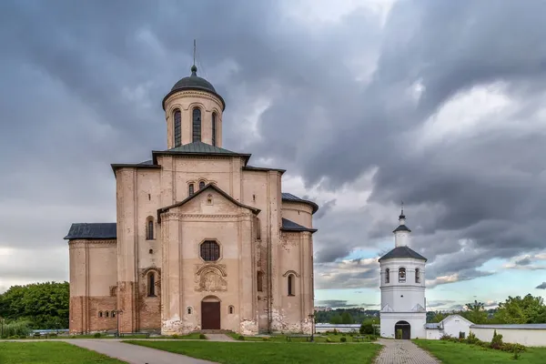 Patio Del Monasterio Santísima Trinidad Smolensk Rusia — Foto de Stock