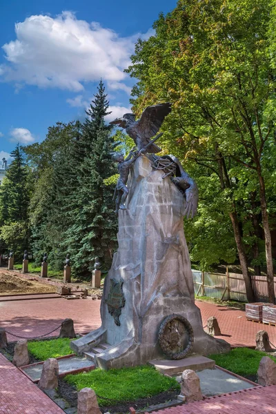 Monumento Rusia Agradecida Héroes 1812 Parque Smolensk Rusia —  Fotos de Stock