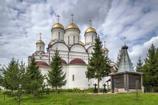 Katedrála Nejsvětější Trojice Klášteře Boldina Rusko — Stock fotografie