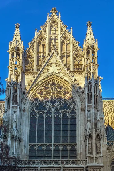 Вотивная Церковь Неоготическая Церковь Расположенная Рингштрассе Вене Австрия — стоковое фото