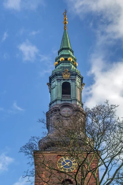 Peterskyrkan Församlingskyrkan Det Tyskspråkiga Samhället Köpenhamn Danmark — Stockfoto