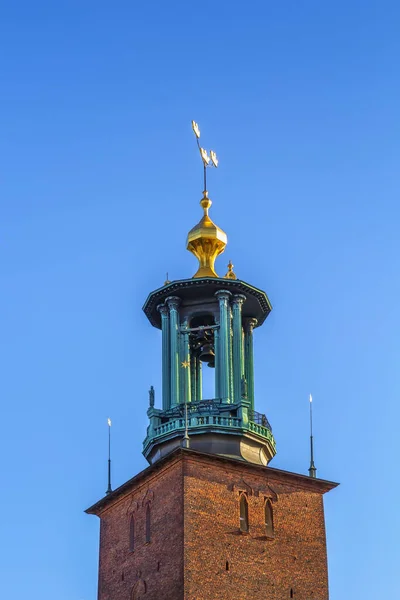 Toser Stockholm City Hall Sweden — Stock Photo, Image