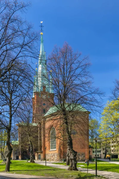 Clare Klara Church Een Kerk Het Centrum Van Stockholm Zweden — Stockfoto