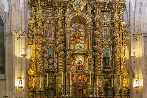 Church Santa Maria Mayor Ronda Spain Interior — ストック写真