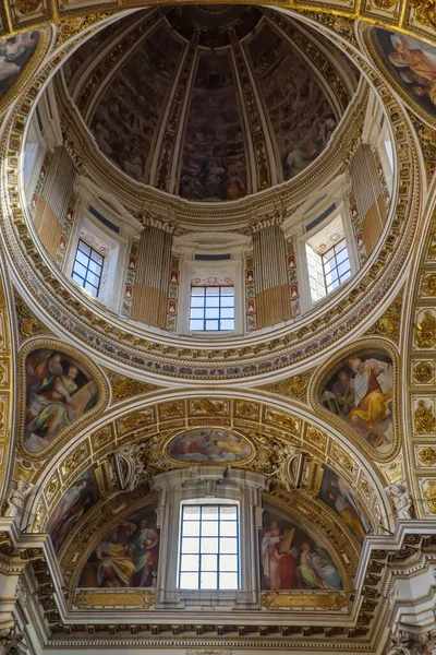 Basilica Santa Maria Maggiore Найбільша Католицька Церква Римі Італія Внутрішня — стокове фото