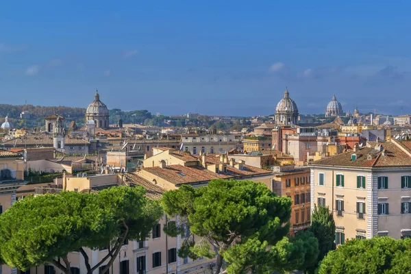 Roma Nın Victor Emmanuel Anıtı Ndan Görünüşü Roma Talya — Stok fotoğraf