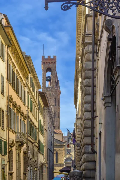 意大利佛罗伦萨历史中心街道 — 图库照片