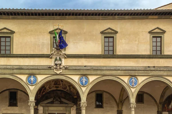 Ospedale Degli Innocenti Hospital Los Inocentes Edificio Histórico Florencia Italia —  Fotos de Stock