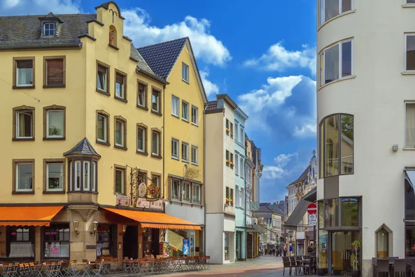 Strada Con Case Storiche Nel Centro Bonn Germania — Foto Stock