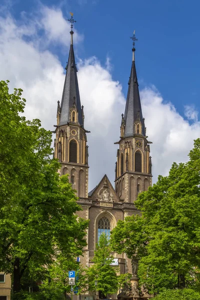 Stiftskirche Una Iglesia Parroquial Católica Bonn Que Lleva Nombre San — Foto de Stock