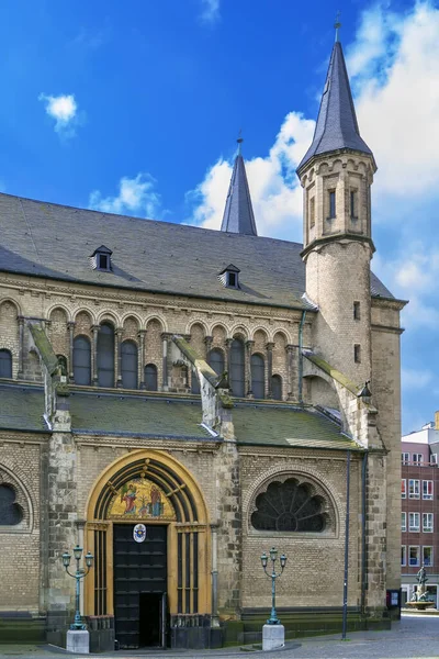 Bonn Minster Almanya Bonn Eyaletinde Yer Alan Bir Katolik Kilisesidir — Stok fotoğraf