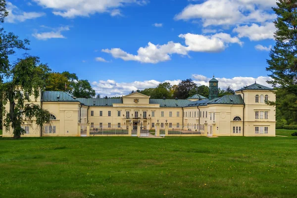Kynzvart Kalesi Çek Cumhuriyeti Cheb Bölgesinde Yer Almaktadır Neoklasik Mimari — Stok fotoğraf