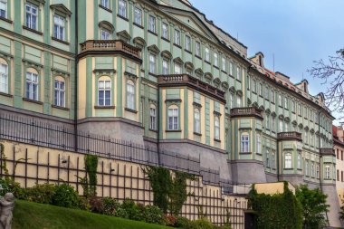 Çek Cumhuriyeti Prag Kalesi 'ndeki Rosenberg Sarayı.