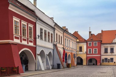 Çek Cumhuriyeti 'nin Kadan kentindeki tarihi evler