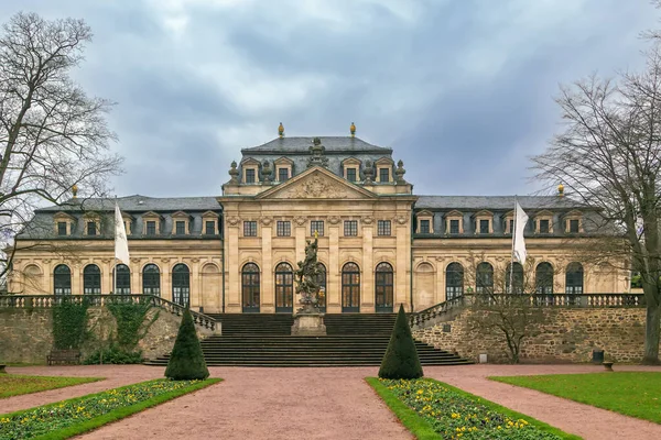 Budování Oranžerii Zahradě Paláce Fulda Německo — Stock fotografie