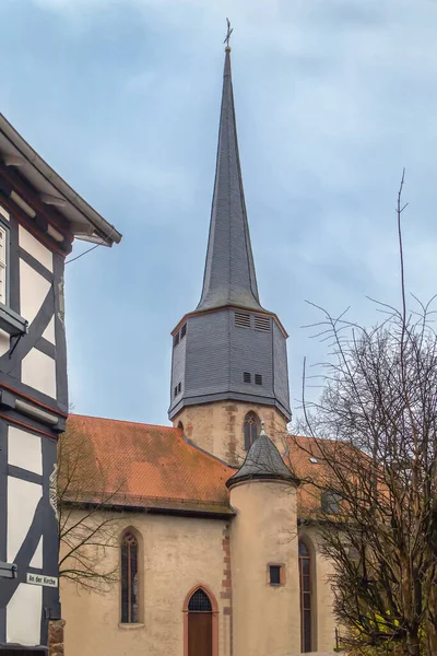 Schlitzský Městský Kostel První Zmínka Roce 812 Německo — Stock fotografie