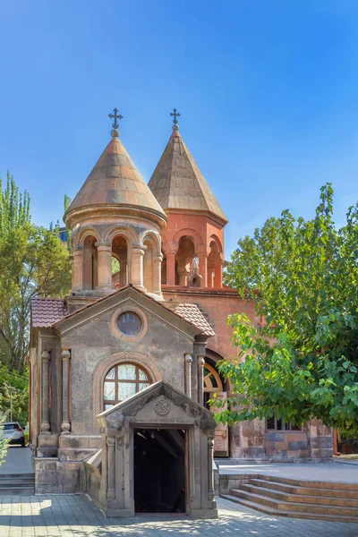 Zoravor Surp Astvatsatsin Church Den Äldsta Överlevande Kyrkan Jerevan Armenien — Stockfoto