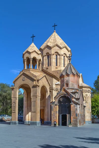 Katoghike Santa Madre Dio Chiesa Una Piccola Chiesa Medievale Erevan — Foto Stock