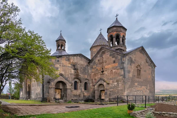 Saghmosavank Complesso Monastico Armeno Del Xiii Secolo Situato Nel Villaggio — Foto Stock
