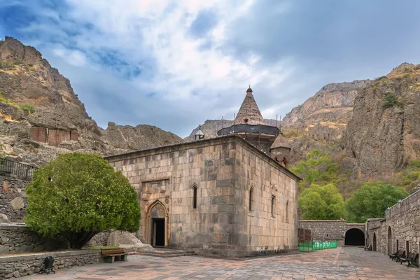 Geghard Monasterio Medieval Armenia — Foto de Stock