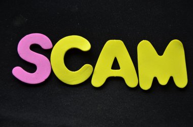 word scam clipart