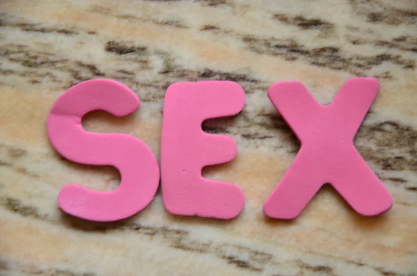 Word sex — Stock Photo, Image