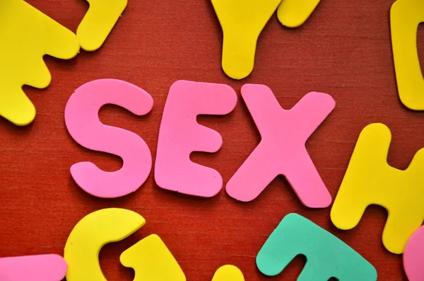 Word sex — Stock Photo, Image