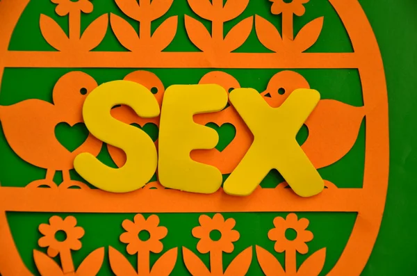Word sex — Stock Photo, Image