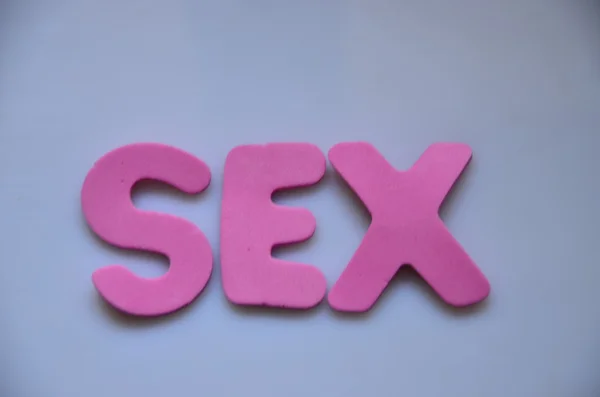 Word sex — Stock Photo, Image