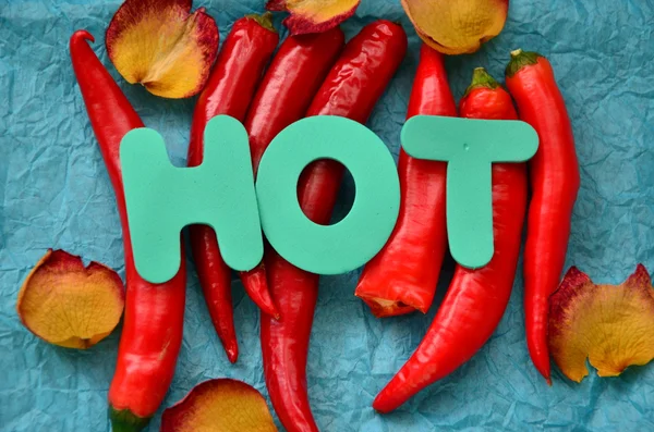 Word hot — Stock Photo, Image