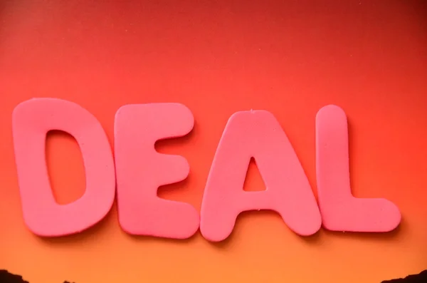 Deal — Stok Foto