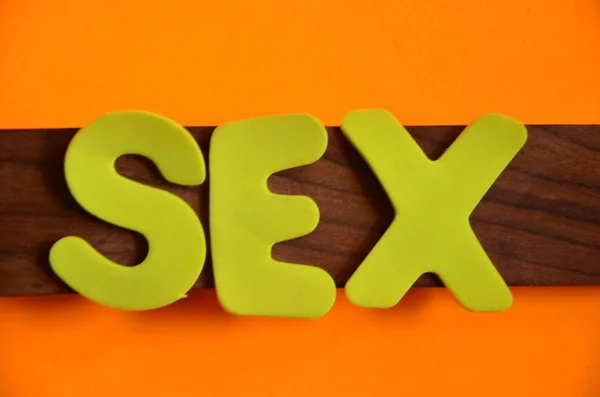 Sexo de la palabra — Stok fotoğraf