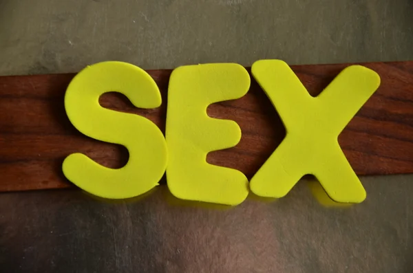 Word sex — Stock Photo, Image