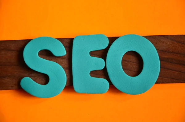 Palabra SEO — Foto de Stock