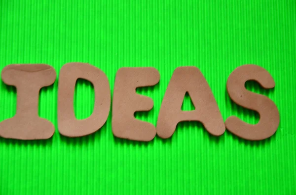 Palabras ideas — Foto de Stock