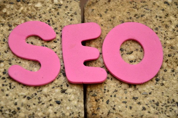 Palabra SEO —  Fotos de Stock